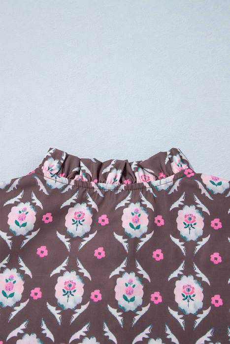 Autumn Keepsake Floral Maxi Dress