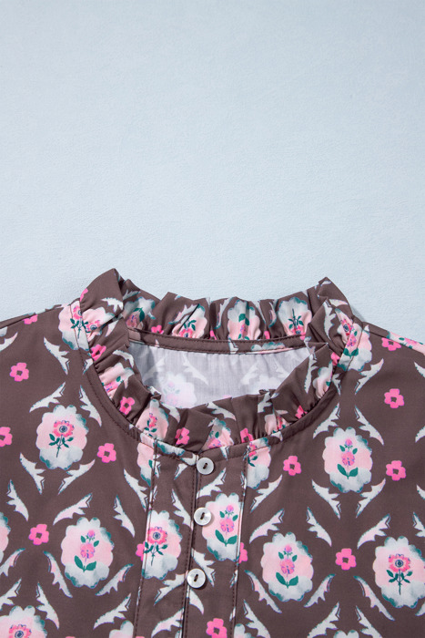 Autumn Keepsake Floral Maxi Dress