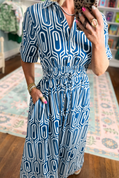 Coastal Rhythm Maxi Dress