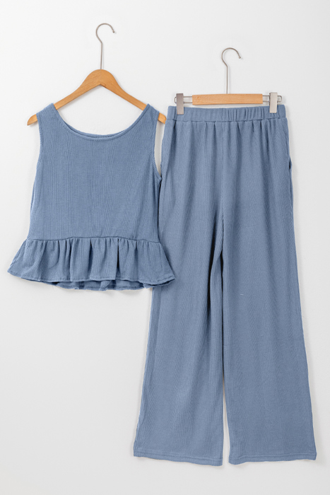 Serenity Ruffle Lounge Set