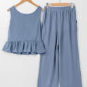  Serenity Ruffle Lounge Set