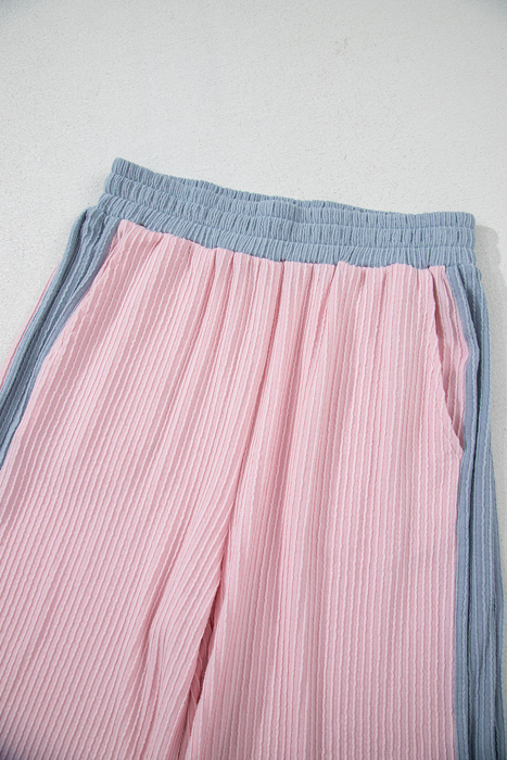 Pastel Ribbed Lounge Set