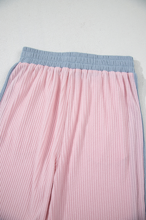 Pastel Ribbed Lounge Set