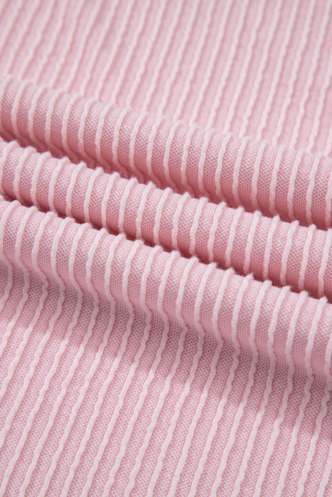 Pastel Ribbed Lounge Set