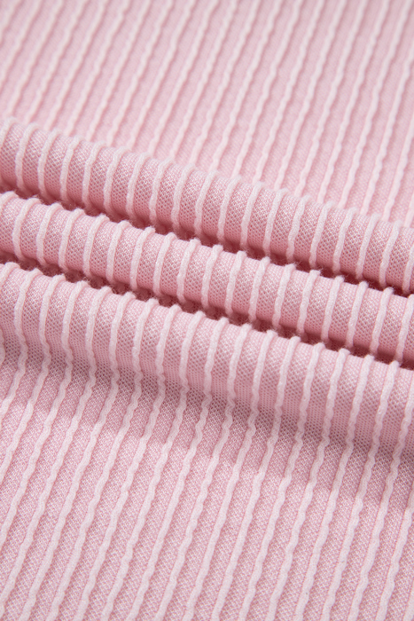 Pastel Ribbed Lounge Set