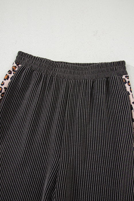 Wild Rhythm Ribbed Lounge Set