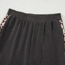  Wild Rhythm Ribbed Lounge Set