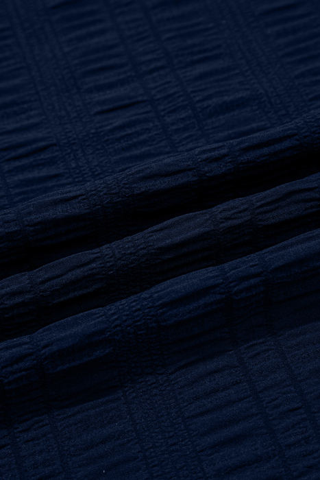 Midnight Blue Breeze Ruffle Set