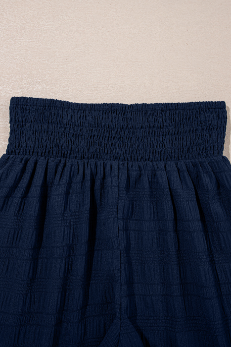 Midnight Blue Breeze Ruffle Set