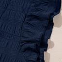  Midnight Blue Breeze Ruffle Set