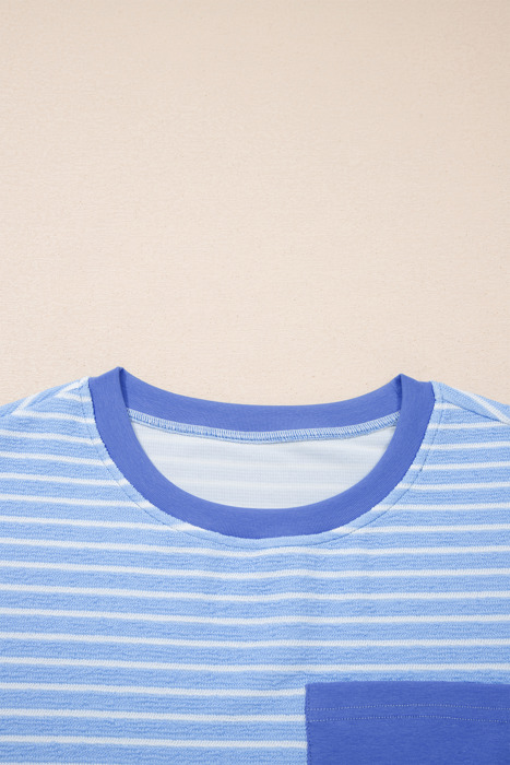 Bluebell Breeze Stripe Lounge Set
