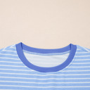  Bluebell Breeze Stripe Lounge Set