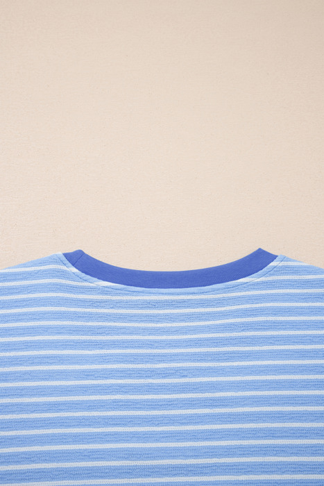 Bluebell Breeze Stripe Lounge Set
