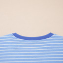  Bluebell Breeze Stripe Lounge Set