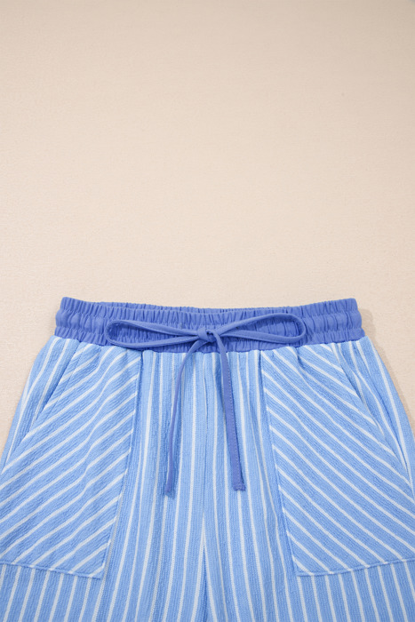 Bluebell Breeze Stripe Lounge Set