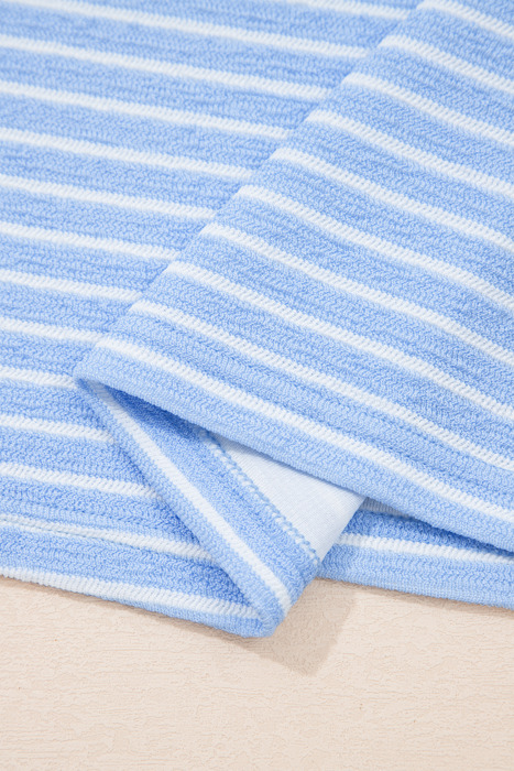 Bluebell Breeze Stripe Lounge Set