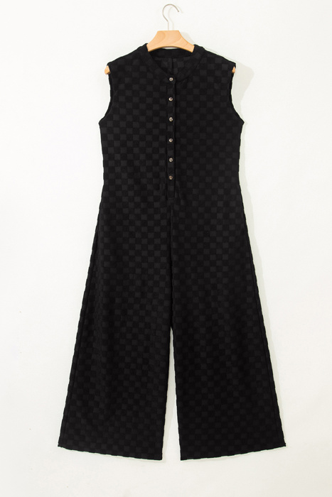 Check Luxe Jumpsuit
