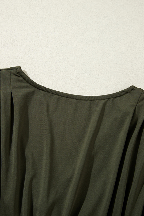 Midnight Muse Ruched Bodysuit