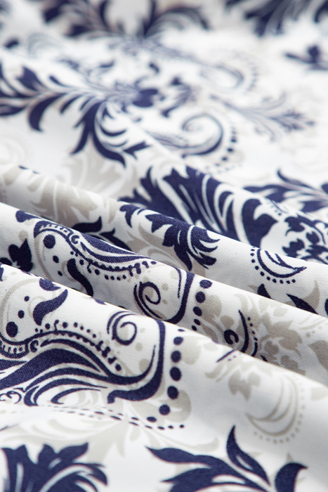 Santorini Stroll Printed Maxi Skirt