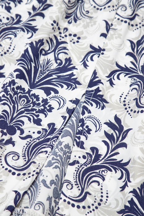 Santorini Stroll Printed Maxi Skirt