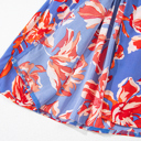  Sunset Bloom Tiered Maxi Skirt