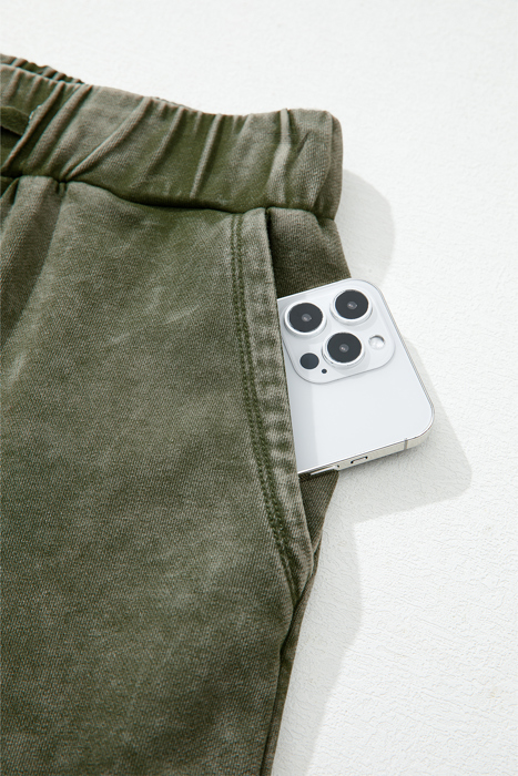 Olive Drift Patchwork Lounge Pant