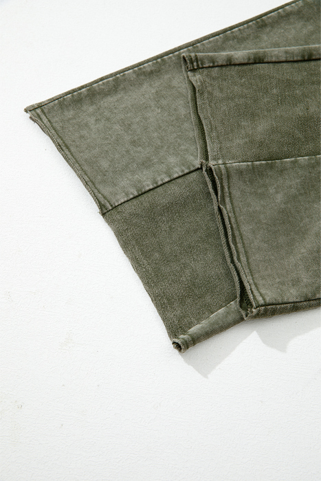Olive Drift Patchwork Lounge Pant
