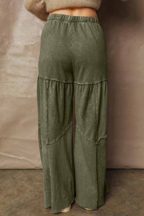Olive Drift Patchwork Lounge Pant