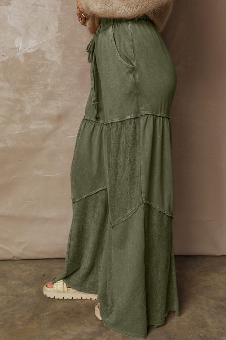 Olive Drift Patchwork Lounge Pant