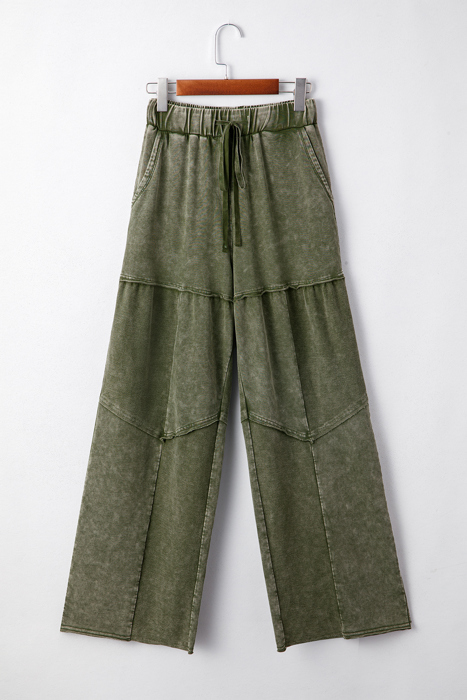 Olive Drift Patchwork Lounge Pant