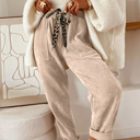 Cozy Luxe Cord Joggers