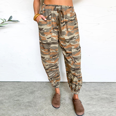 Wild Drift Camo Joggers