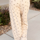  Bow Whisper Ribbed Lounge Pant