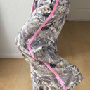  Pink Trail Camo Wide Leg Pants