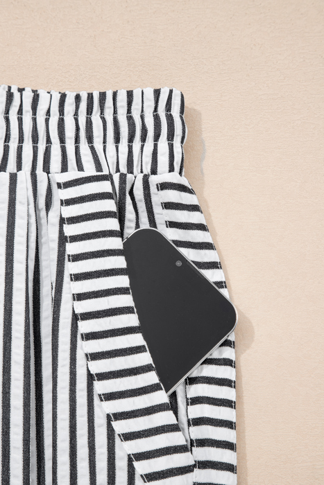 Harbor Breeze Stripe Wide Leg Pants