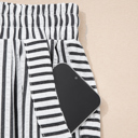 Harbor Breeze Stripe Wide Leg Pants