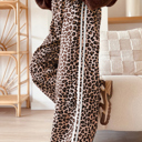  Wild Rush Leopard Side Stripe Pants