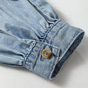  Ruffled Denim Darling Shirt