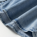  Ruffled Denim Darling Shirt