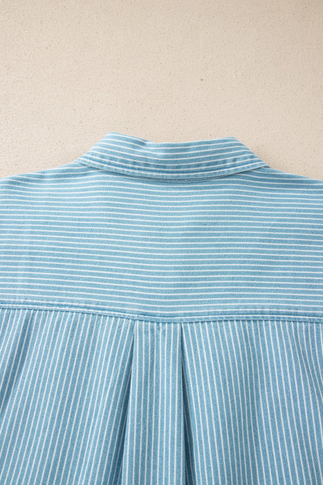 Coastal Stripe Button-Down Shirt