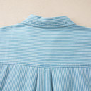  Coastal Stripe Button-Down Shirt