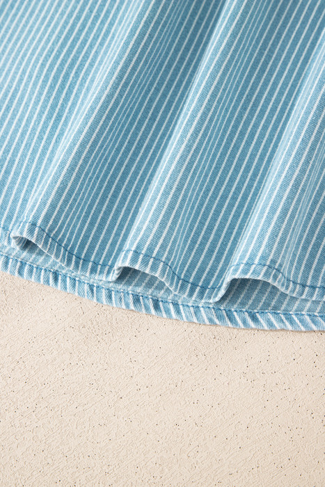 Coastal Stripe Button-Down Shirt