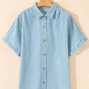  Coastal Stripe Button-Down Shirt