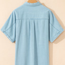  Coastal Stripe Button-Down Shirt