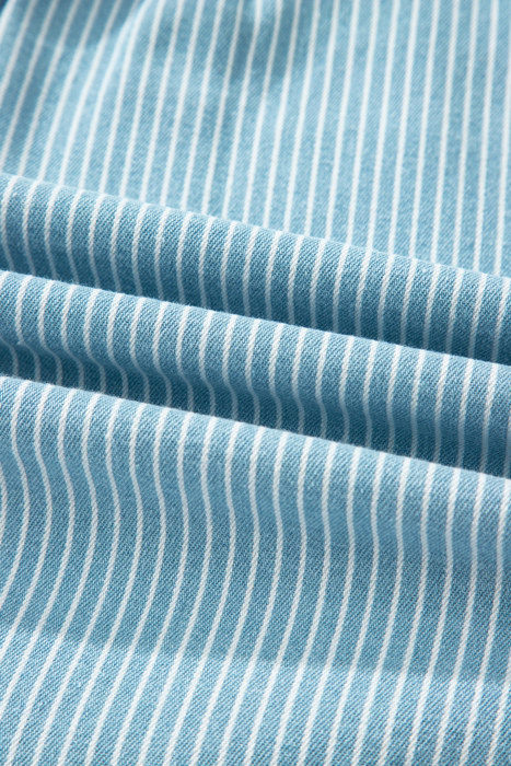 Coastal Stripe Button-Down Shirt