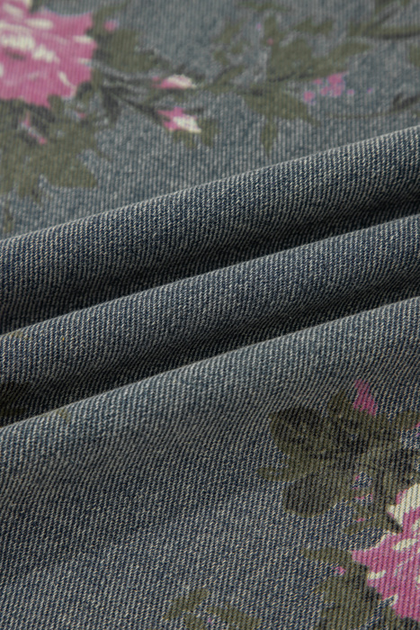 Rosewood Garden Denim Jumpsuit