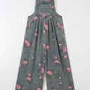  Rosewood Garden Denim Jumpsuit