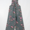  Rosewood Garden Denim Jumpsuit