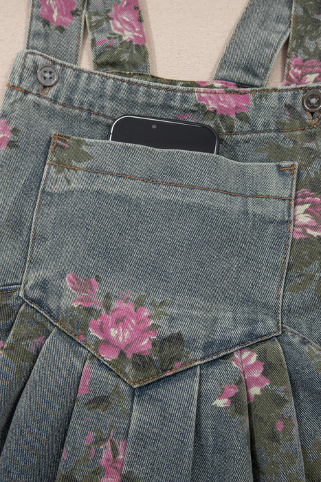 Rosewood Garden Denim Jumpsuit
