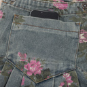  Rosewood Garden Denim Jumpsuit